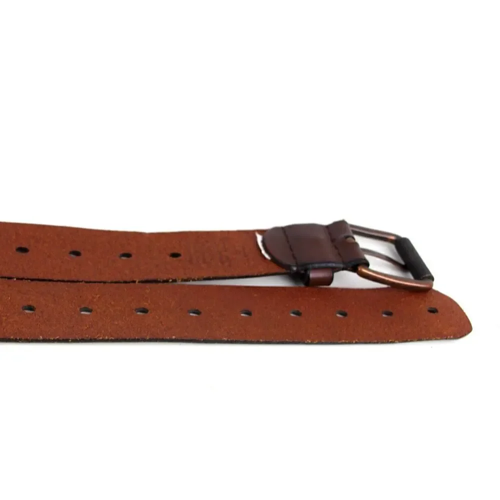 CLASSIC BROWN GENUINE LEATHER 1.5